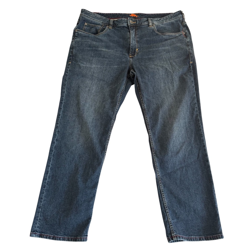 Tommy Bahama 40x29 Dark Wash Tencel Blend Straight Leg Men's Jeans